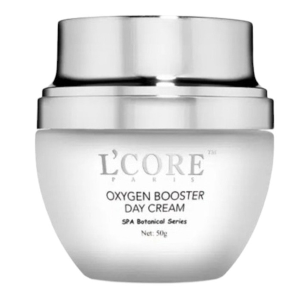 L'CORE Paris Oxygen Booster Day Cream Womens 50g Spa Botanical Moisturizer $89